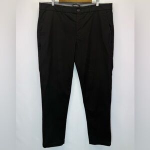 Express Men's Classic Black Dress Chino Pants Size 38x32